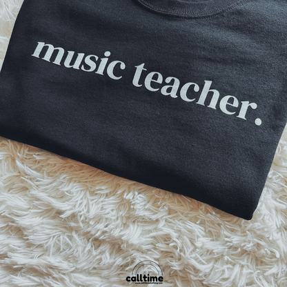 music teacher.