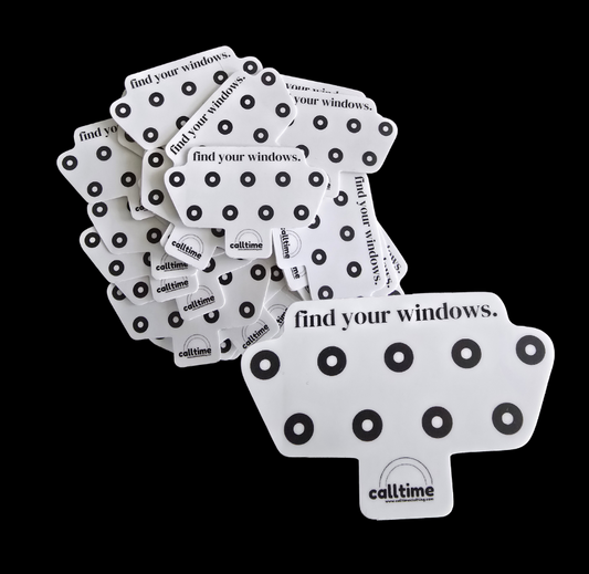 find your windows. sticker 3x3"